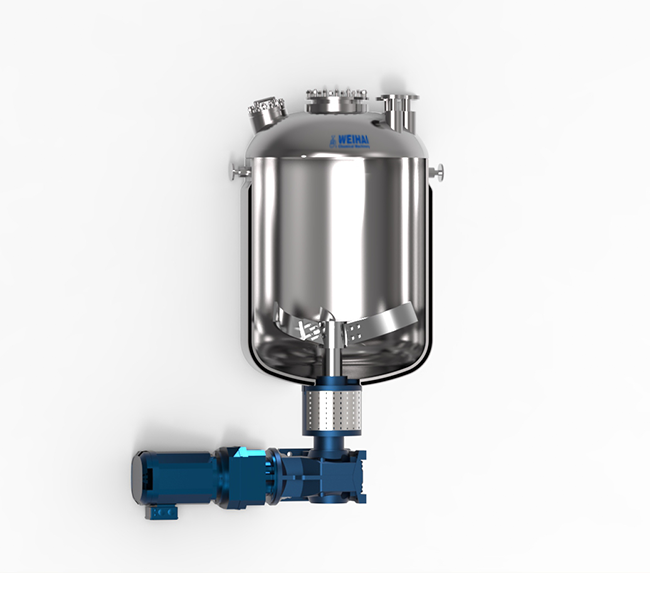 Bottom-entry Agitator